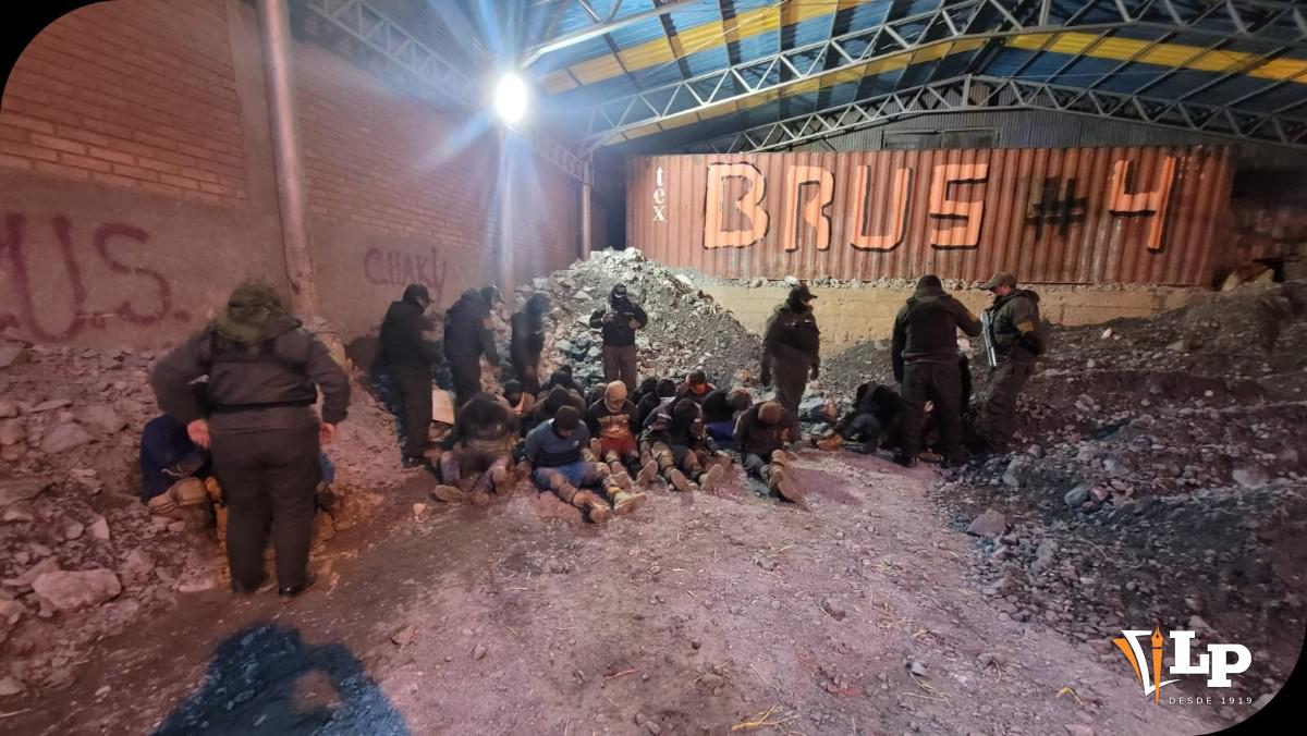 Imagen de uno de los operativos realizados
