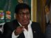 El secretario ejecutivo de la Confederación Sindical de Choferes de Bolivia, Lucio Gómez