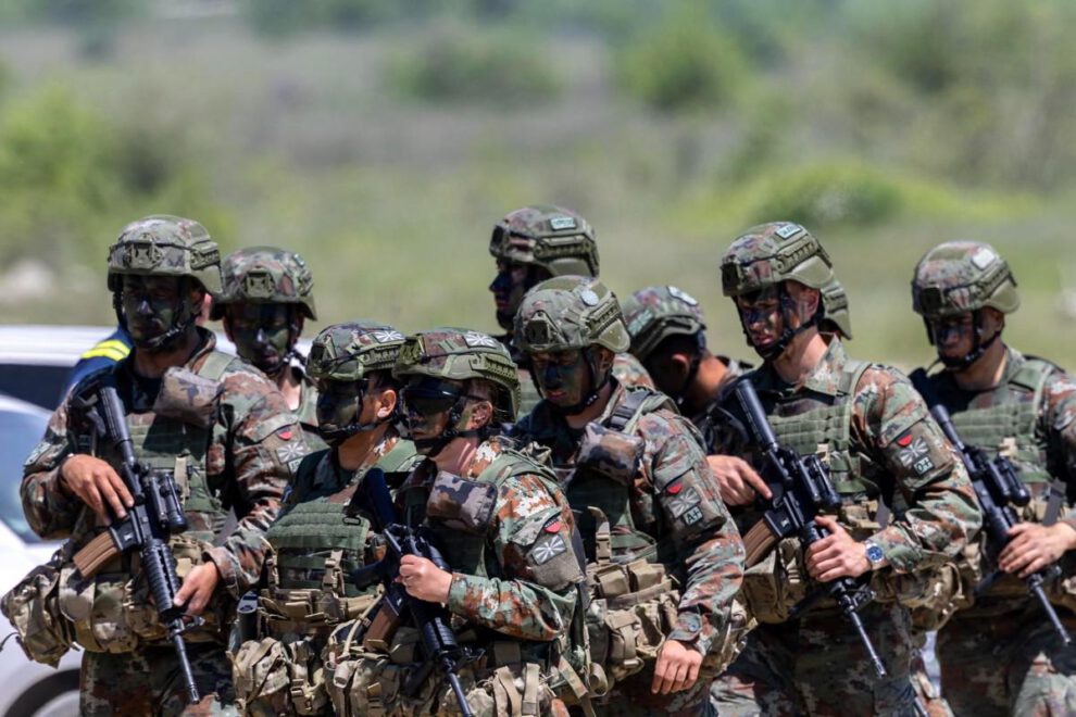 Ejercicios militares de la OTAN en Macedonia