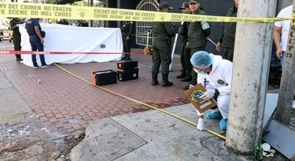 personas y policias