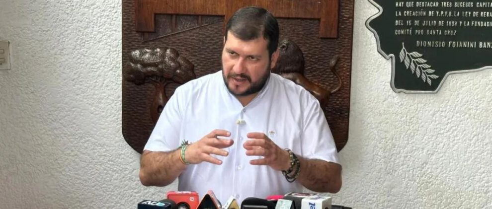 El presidente cívico Stello Cochamanidis