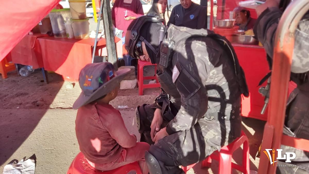 Imagen de la niña encontrada