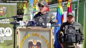 Imagen del nuevo comandante departamental de la Policía de Oruro