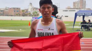 Atletismo en Lima Perú, Wilmer Santos atleta orureño, Clasificó al Mundial U-20 en 3.000 metros con obstáculos