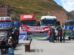Transportistas del sector pesado que operan hacia el norte y sur de los Yungas, en el departamento de La Paz, instalaron un bloqueo en la tranca de Urujara