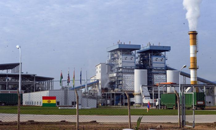 La Empresa Azucarera San Buenaventura en el departamento de La Paz
