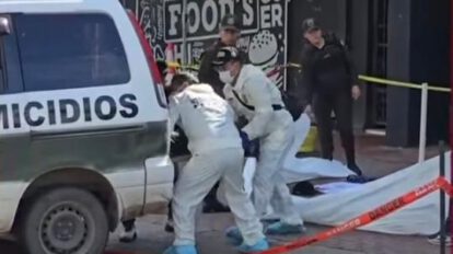 Una escena del crimen en Santa Cruz