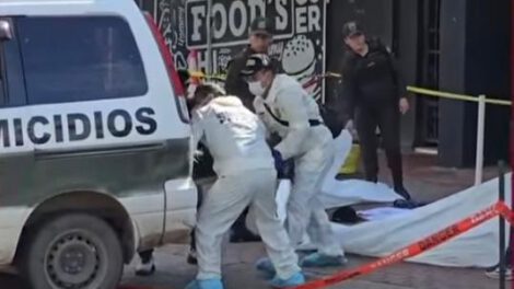 Una escena del crimen en Santa Cruz