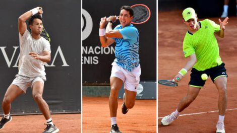 Tenistas bolivianos, Competencias internacionales de tenis, Hugo y Murkel Dellien, Juan  Carlos Prado, Federico Zeballos