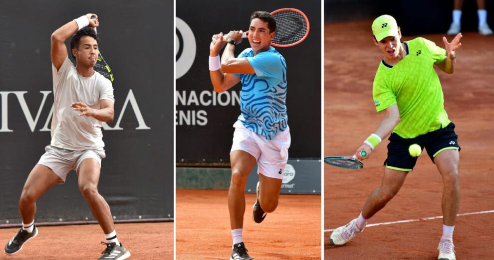 Tenistas bolivianos, Competencias internacionales de tenis, Hugo y Murkel Dellien, Juan  Carlos Prado, Federico Zeballos