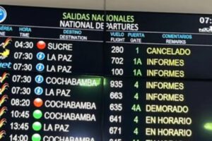 Vuelos suspendidos en el Aeropuerto Viru Viru por falta de visibilidad causada por la neblina