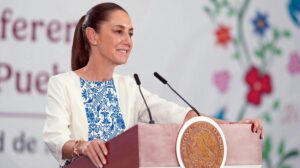 La presidenta la ciudad de México Claudia Sheinbaum