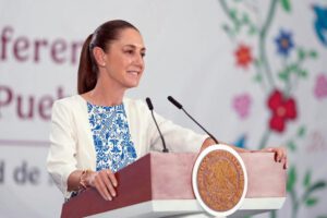 La presidenta la ciudad de México Claudia Sheinbaum