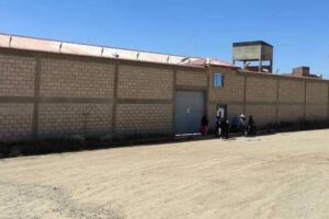 Centro Penitenciario de Villazón recibe a sentenciado por feminicidio con arma blanca