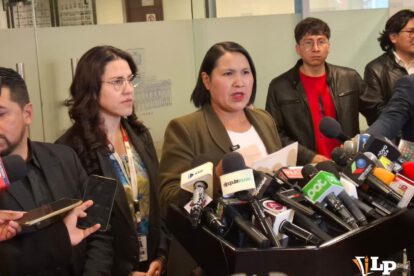 Miembros de la Brigada Parlamentaria de La Paz