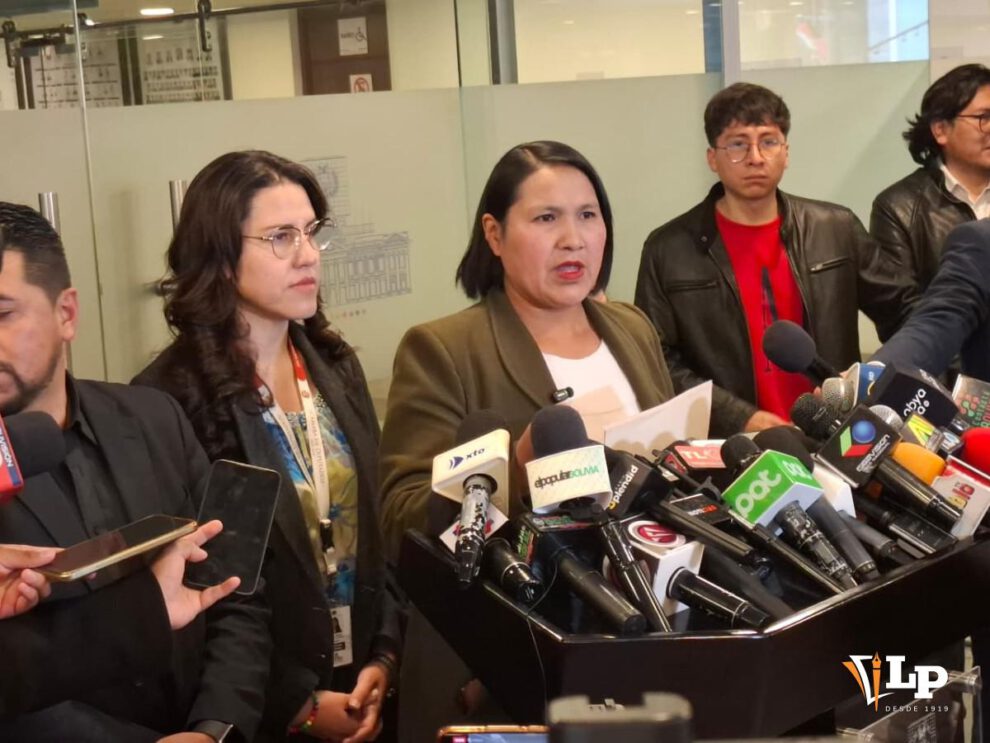 Miembros de la Brigada Parlamentaria de La Paz