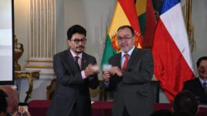 Autoridades de Bolivia y Chile
