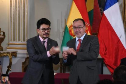 Autoridades de Bolivia y Chile