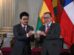 Autoridades de Bolivia y Chile
