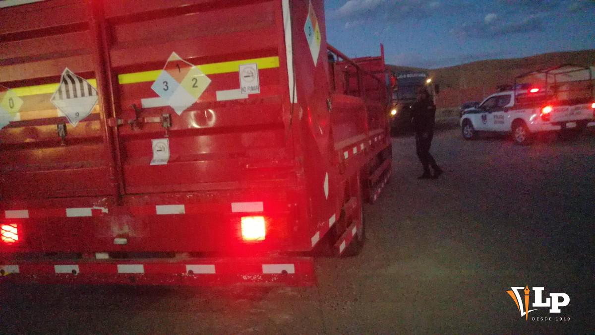 Imagen del motorizado recuperado