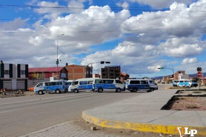 Bloqueo transporte