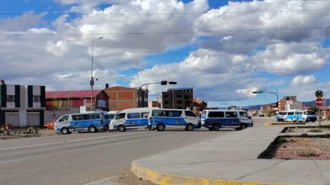 Bloqueo transporte