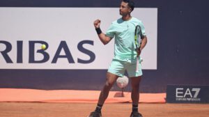 Masters 1000 en Roma, Tenista boliviano Hugo Dellien, El boliviano se enfrentará a De Jong por el pase al cuadro principal