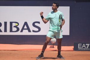 Masters 1000 en Roma, Tenista boliviano Hugo Dellien, El boliviano se enfrentará a De Jong por el pase al cuadro principal