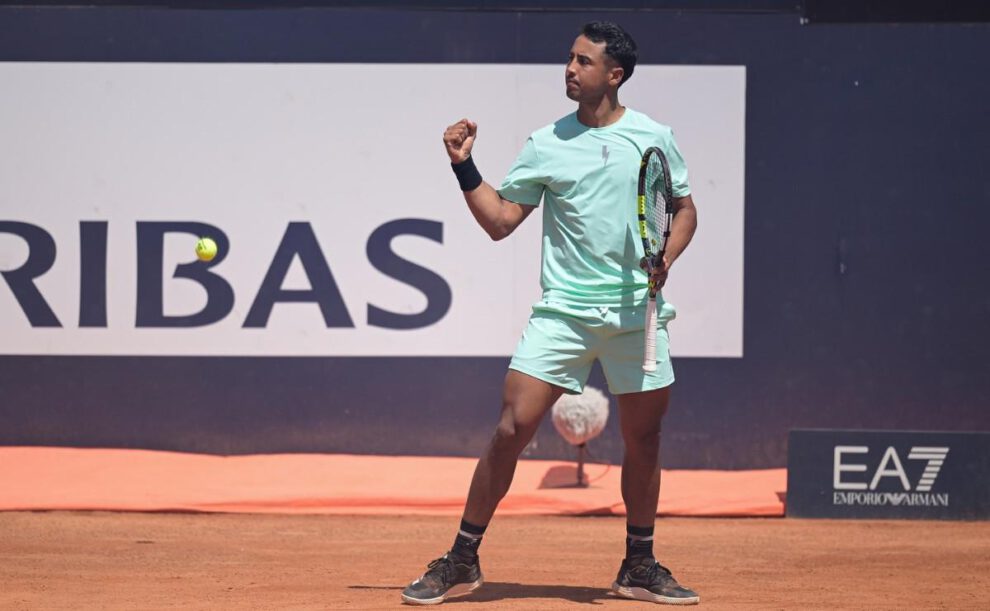 Masters 1000 en Roma, Tenista boliviano Hugo Dellien, El boliviano se enfrentará a De Jong por el pase al cuadro principal