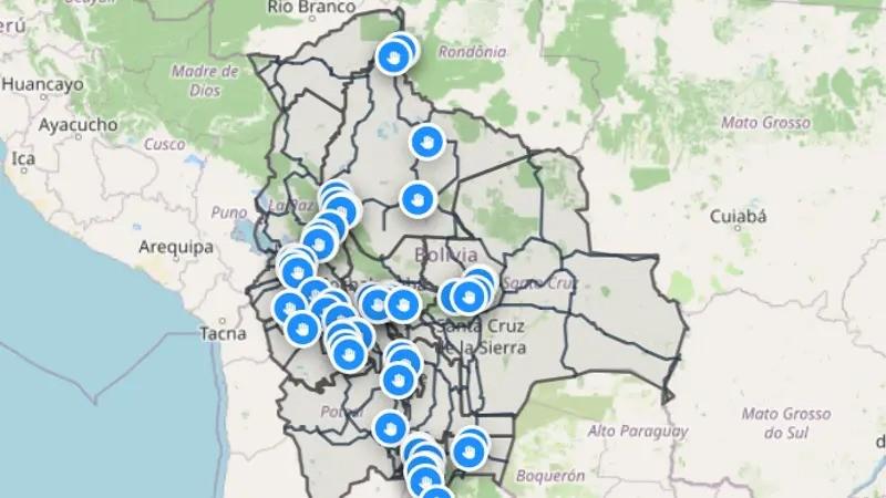 El reporte de los puntos de Conflicto a nivel nacional