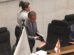 El ministro de Gobierno llegando a su interpelación en la ALP