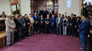 posesion de secretarios departamentales