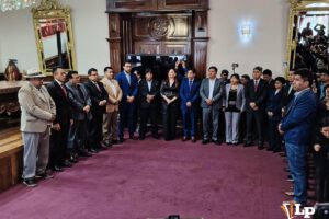 posesion de secretarios departamentales
