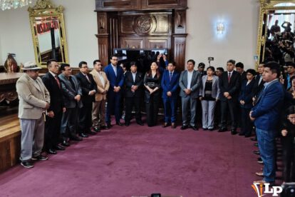 posesion de secretarios departamentales