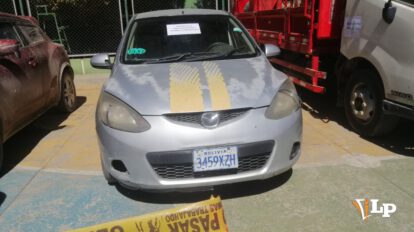 auto recuperado en Oruro