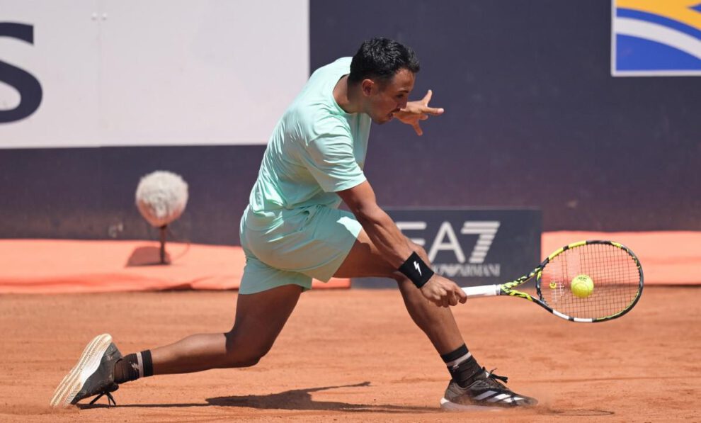 Masters 1000 de Roma, Hugo Dellien pierde ante De Jng, El boliviano ganó 10 puntos para el ranking ATP