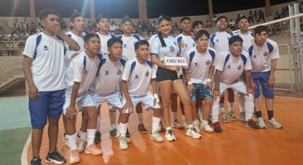 Torneo Nacional de Futsal Sub-17, Oruro vs. Chuquisaca, Coliseo Municipal de San Joaquín