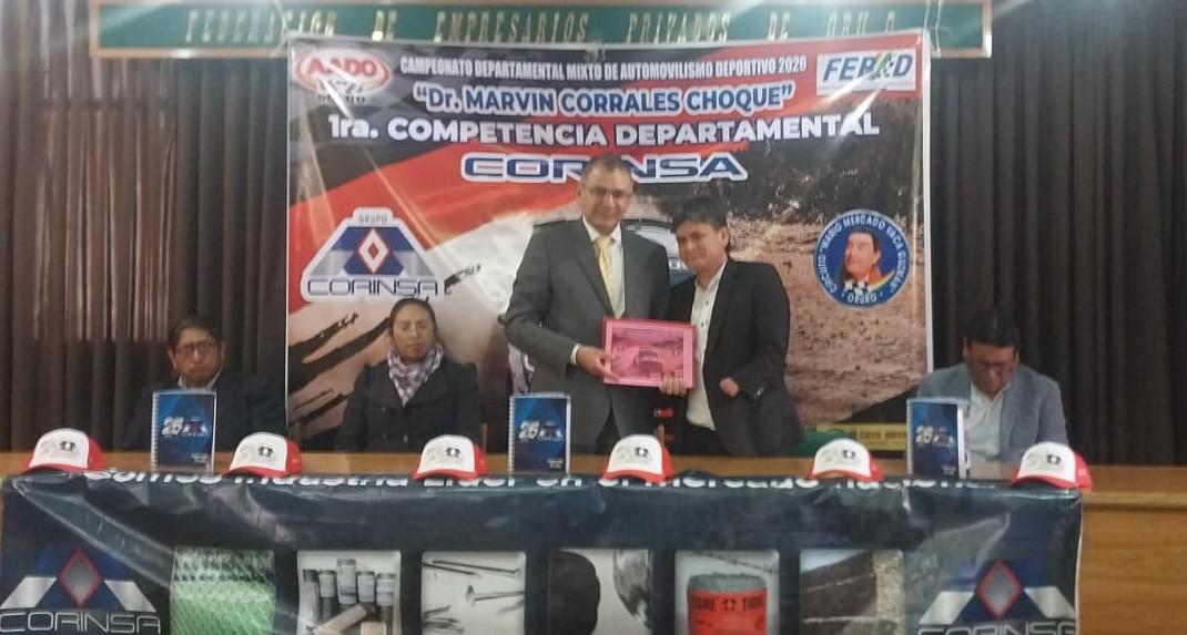 Automovilismo Deportivo de Oruro, Primera Prueba Departamental 2026, Circuito de Irumita