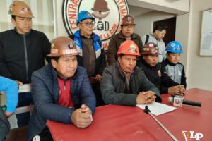 dirigencia de la COD Oruro