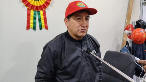 Liber Huarita dirigente de los fabriles
