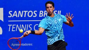 Challenger de Santos en Brasil,  Murkel Dellien tenista boliviano, Dellien con el triunfo se instaló en octavos de final