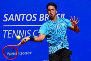 Challenger de Santos en Brasil,  Murkel Dellien tenista boliviano, Dellien con el triunfo se instaló en octavos de final