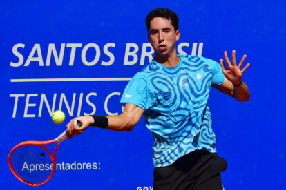 Challenger de Santos en Brasil,  Murkel Dellien tenista boliviano, Dellien con el triunfo se instaló en octavos de final