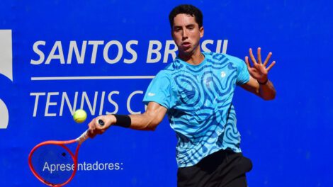 Challenger de Santos en Brasil,  Murkel Dellien tenista boliviano, Dellien con el triunfo se instaló en octavos de final