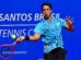Challenger de Santos en Brasil,  Murkel Dellien tenista boliviano, Dellien con el triunfo se instaló en octavos de final