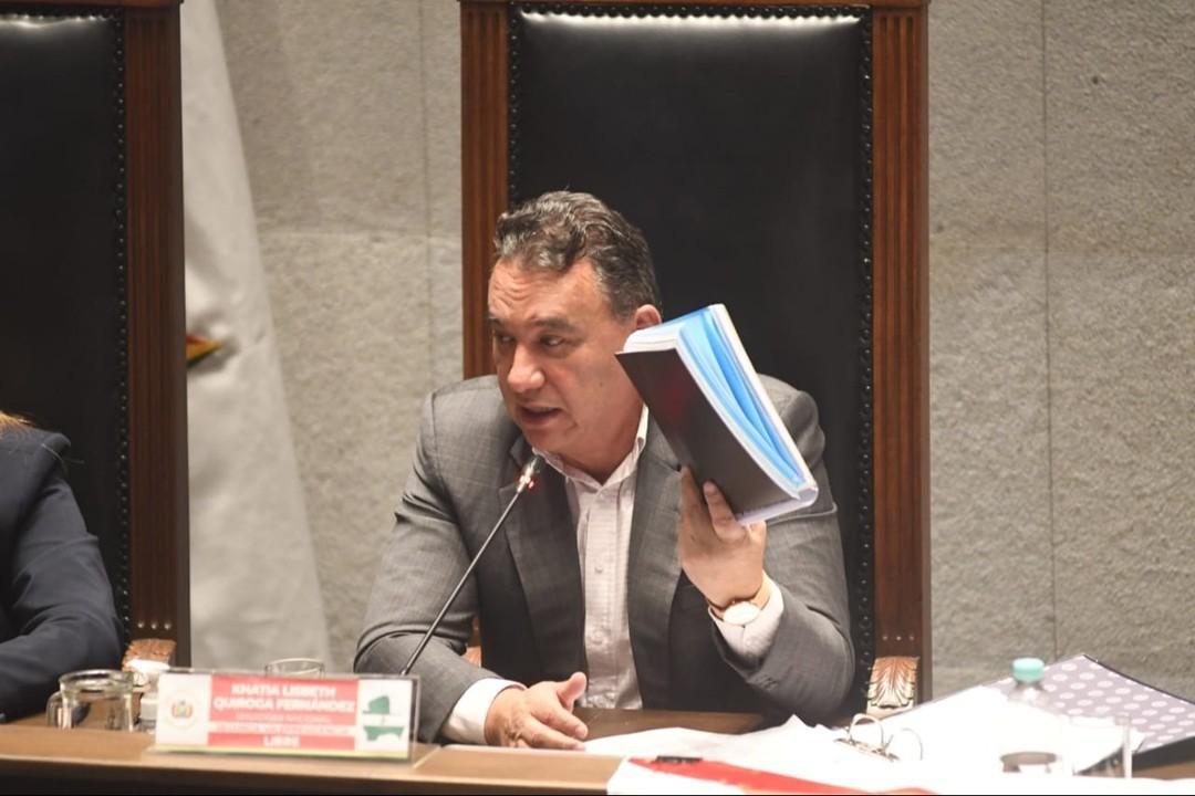 El ministro de Defensa, Marcelo Salinas Gamarra
