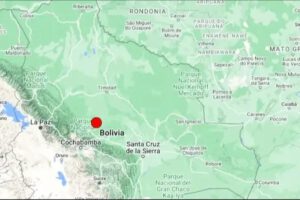 Mapa de Bolivia