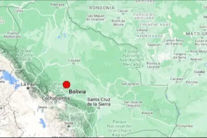Mapa de Bolivia