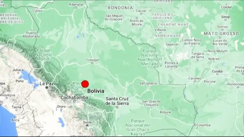 Mapa de Bolivia