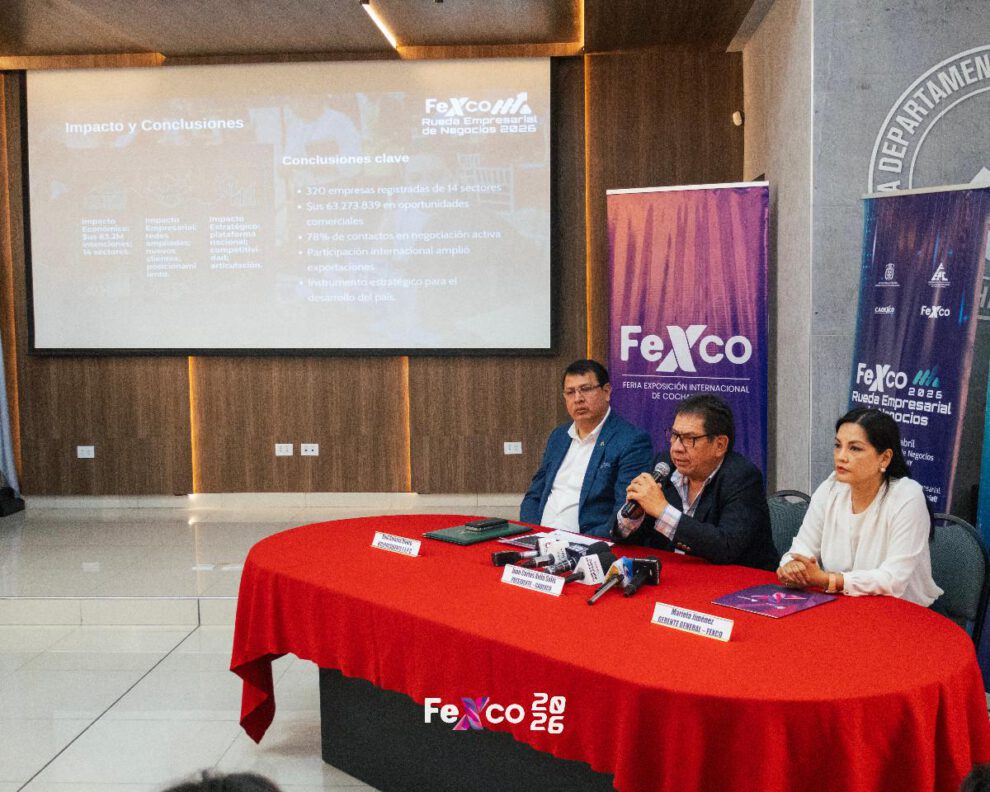 Presentación de los resultados de la rueda de negocios de la Fexco
